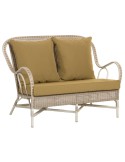 Canapé de jardin en résine Nantucket coussin ocre