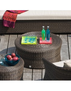 Table basse jardin poivre Biblos 80cm 2