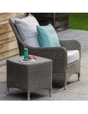 FAUTEUIL MARCEL RESINE NOIRE