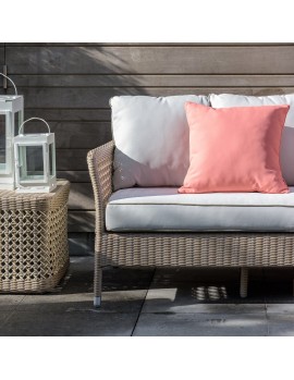 FAUTEUIL NEVIS KOOBOO GRIS AVEC COUSSIN 2