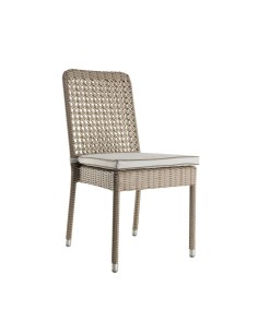 FAUTEUIL NEVIS KOOBOO GRIS AVEC COUSSIN