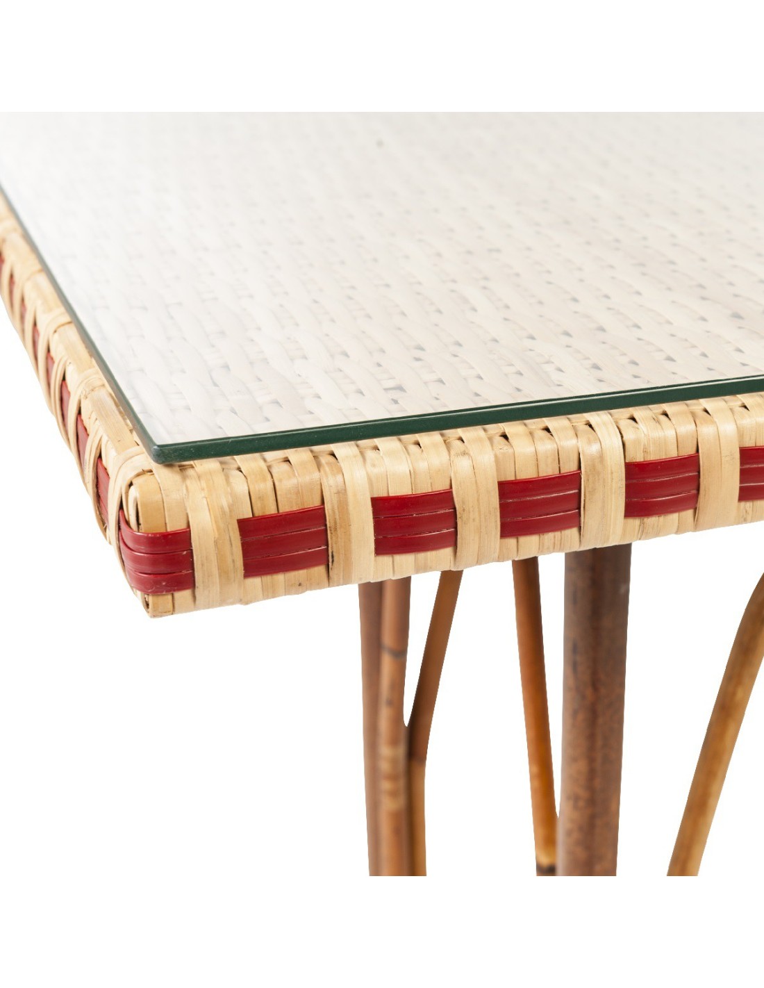Optional glass top for the Bagatelle dining table