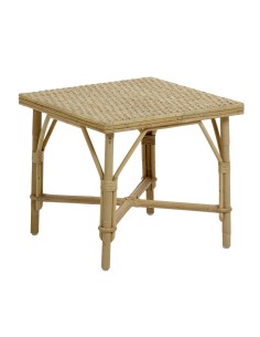 Table basse en rotin naturel grand mère de chez KOK MAISON