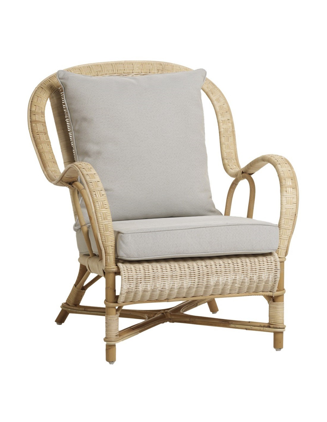 rattan armchair