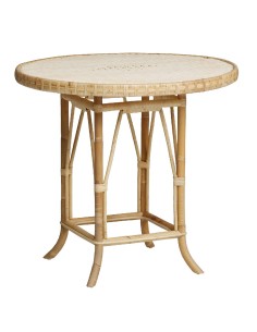 table rotin naturel Eugénie de chez KOK MAISON