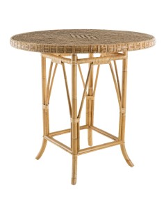 table rotin naturel Eugénie de chez KOK MAISON