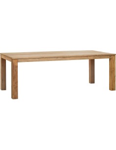 TABLE DRIFT GRIS BROSSE