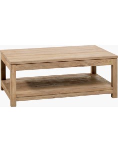 TABLE BASSE RECTANGULAIRE DRIFT GRIS BROSSE