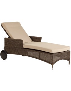 Chaise longue jardin poivre Atoll