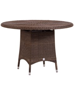 Table de jardin poivre Cigale diam. 110