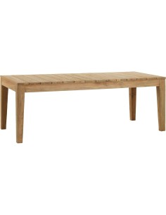 Table teck recyclé outdoor 220X100