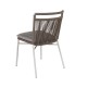 Zenith outdoor armchair in Galet resin