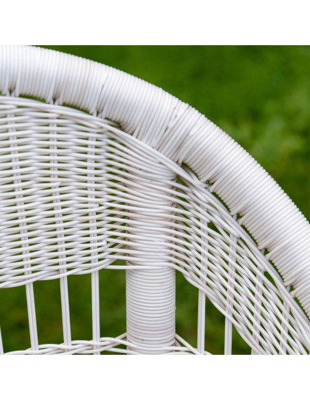 Zenith outdoor armchair in Galet resin Zenith outdoor armchair in Galet resin