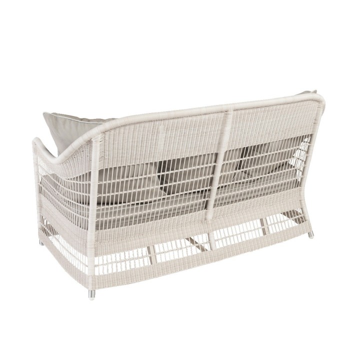 Zenith outdoor armchair in Galet resin