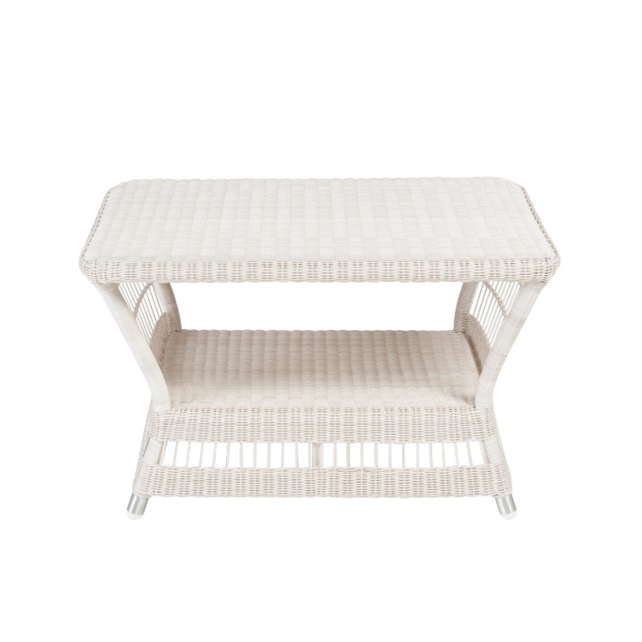 Table basse rectangulaire Biarritz sans verre vue de face