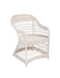 Zenith outdoor armchair in Galet resin