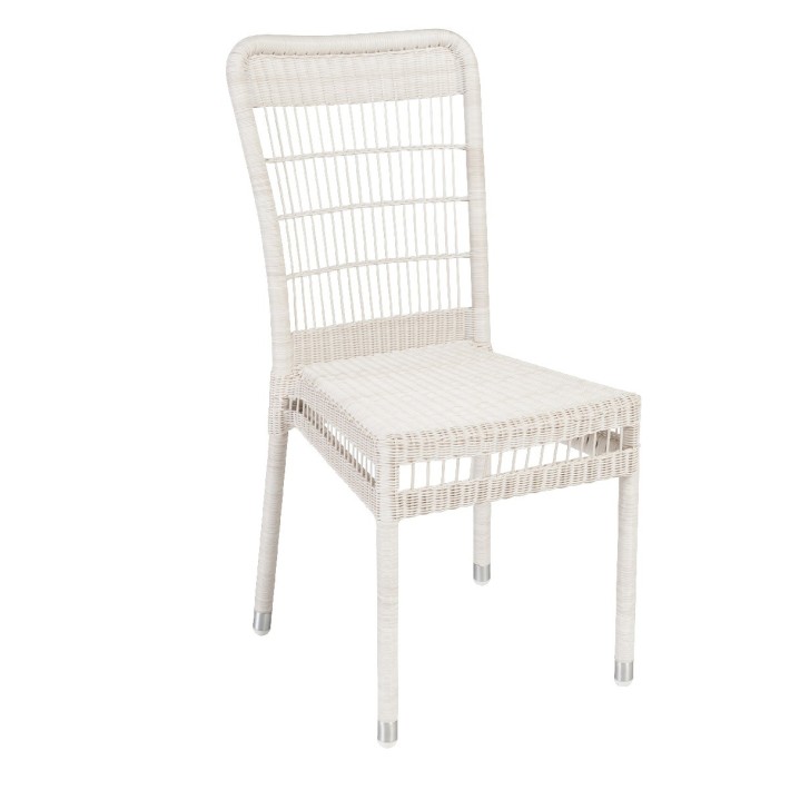 Chaise de jardin en résine Biarritz sans coussin