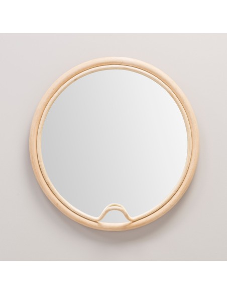 Miroir en rotin LASSO rond Miroir en rotin LASSO rond