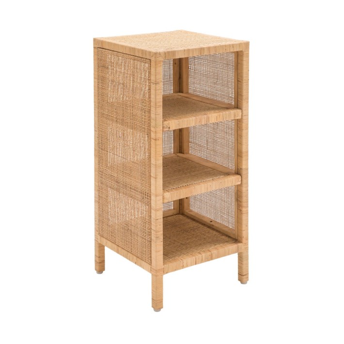 Etagère en cannage ouvert