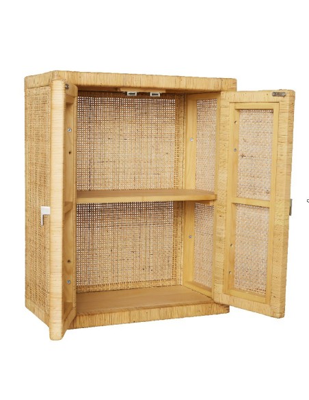 Petite armoire en cannage