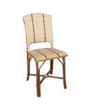 Chaise en rotin + résine Bagatelle de chez Kok Maison