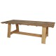 Roma recycled teak table 220 x 100