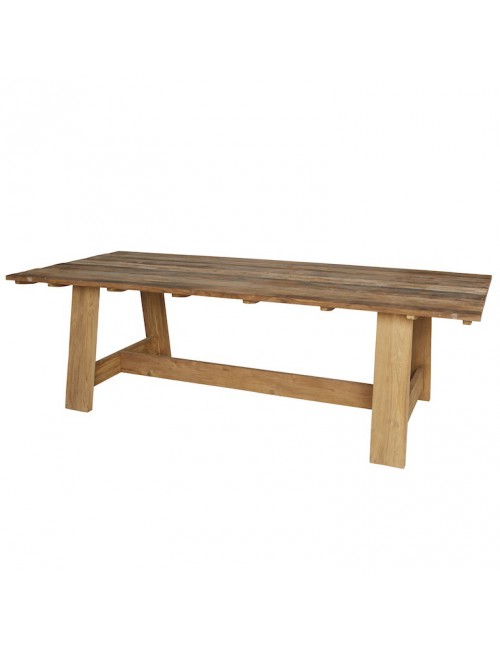 Roma recycled teak table 220 x 100