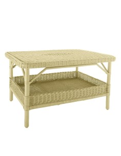 TABLE BASSE NANTUCKET LAQUE BLANC