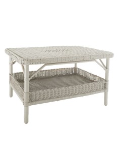 TABLE BASSE NANTUCKET LAQUE BLANC