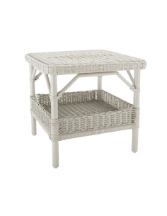 TABLE BASSE NANTUCKET LAQUE BLANC