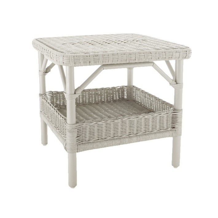 TABLE BASSE NANTUCKET LAQUE BLANC