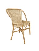 Albertine natural rattan and resin chair