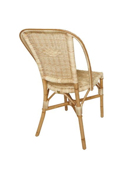 Albertine natural rattan and resin chair