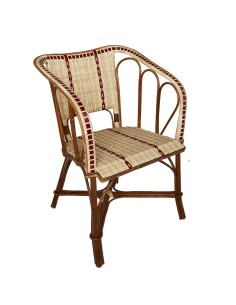 Bagatelle rattan + resin armchair