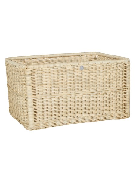 panier rectangulaires en rotin naturel grand modèle