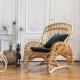 details of the KOK Maison Boucle rattan armchair