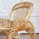 details of the KOK Maison Boucle rattan armchair