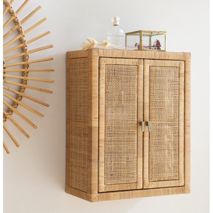 Petite armoire en cannage
