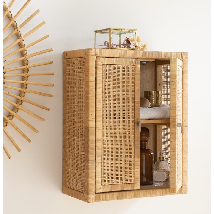 Petite armoire en cannage