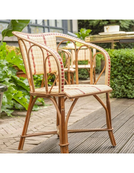 Bagatelle rattan + resin armchair lifestyle