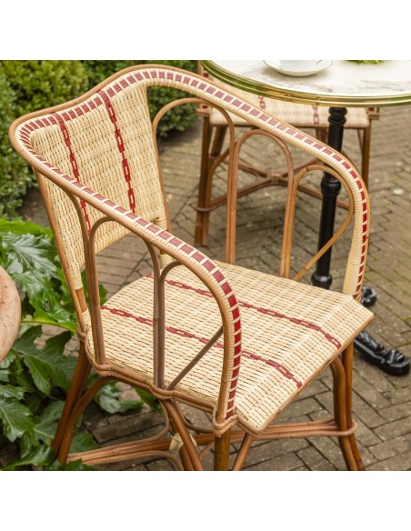 Bagatelle rattan + resin armchair lifestyle