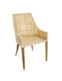 Fauteuil de table en résine Sao Paulo