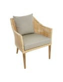 Sao Polo outdoor carver with cushion