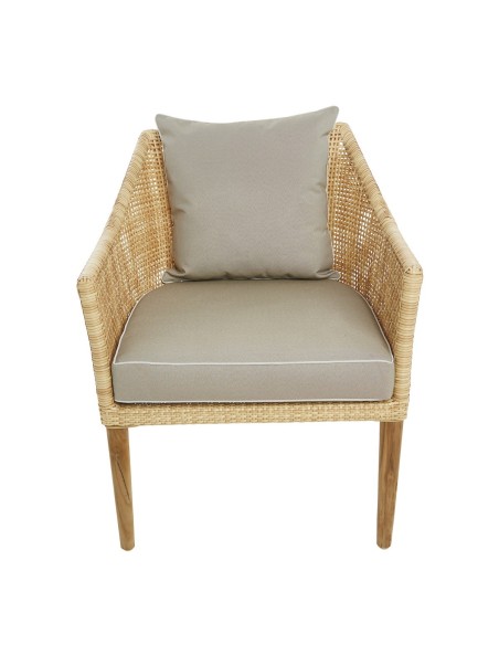 Sao Polo outdoor carver with cushion