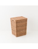 Marcel low-backed rattan armchair