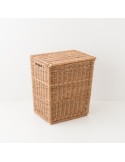 Marcel low-backed rattan armchair