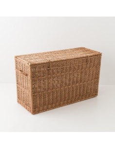 Marcel low-backed rattan armchair