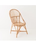 Fauteuil osier Marius ligatures en osier