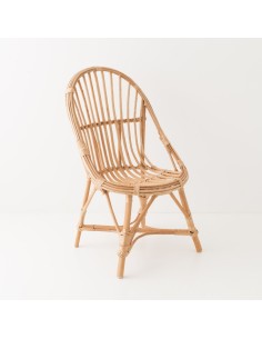 Fauteuil osier Marius ligatures en osier