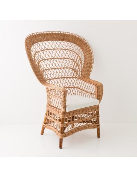 Antonin wicker armchair without cushion Antonin wicker armchair without cushion